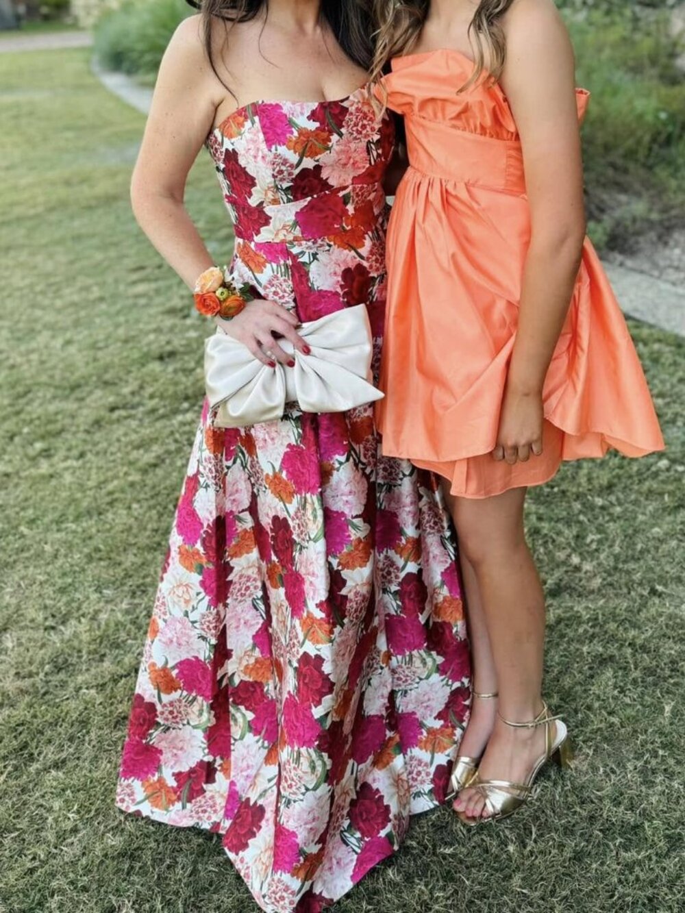 Sachin & Babi Giovanna Floral Jacquard Gown US 10 $795 - Picture 6 of 6